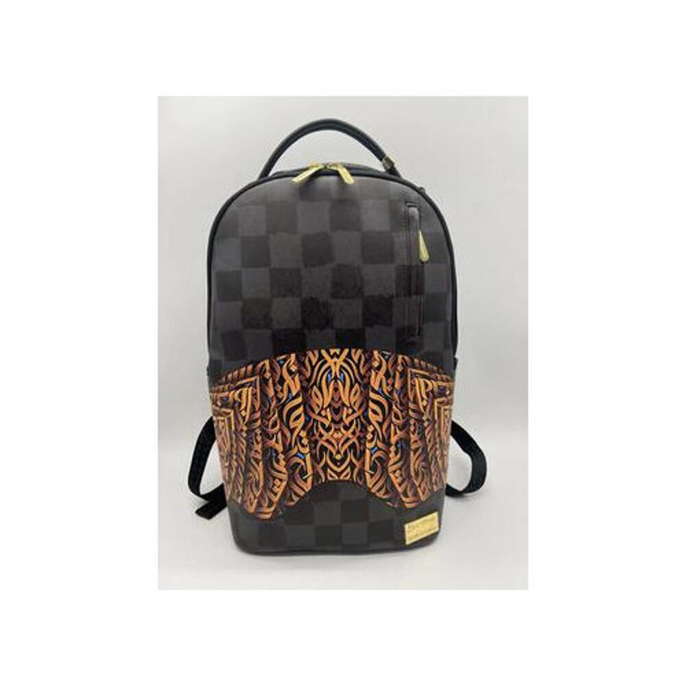 Sprayground Unisex Diaa Allam Sharks In Paris Black Dlxsv Backpack